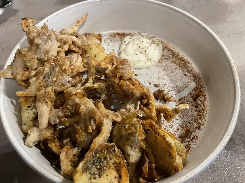 Crispy Artichokes & Mushrooms