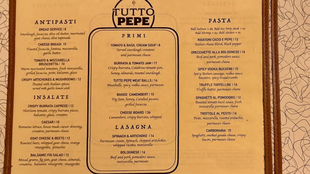 Tutto Pepe Osteria STRAWBERRY CHEESECAKE