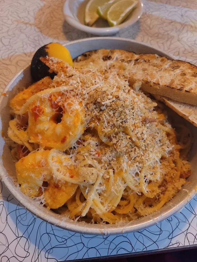 Prosecco Shrimp Scampi